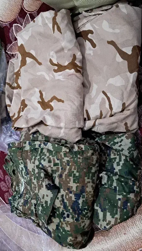 فروش دو دست لباس نظامی سالم|لباس|منوجان, |دیوار