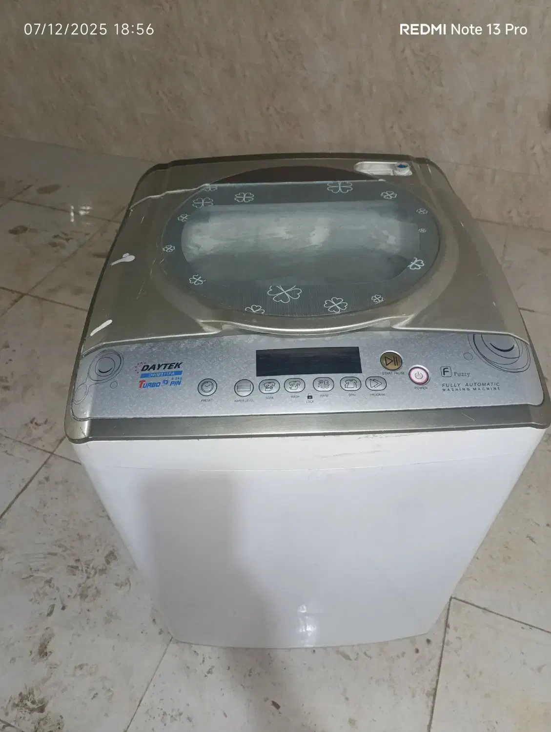 لباسشویی اتوماتیک دایتک کره|ماشین لباسشویی و خشک‌کن لباس|خنج, |دیوار