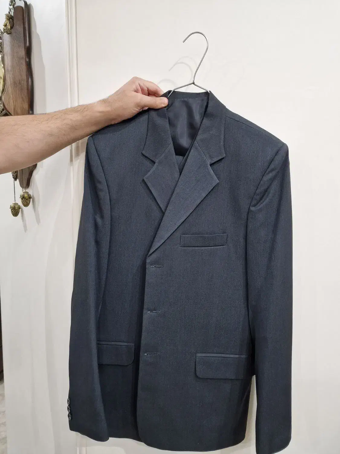 کت شلوار نو رنگ ذغالی سایز ۴۶|لباس|تهران, دانشگاه شریف|دیوار