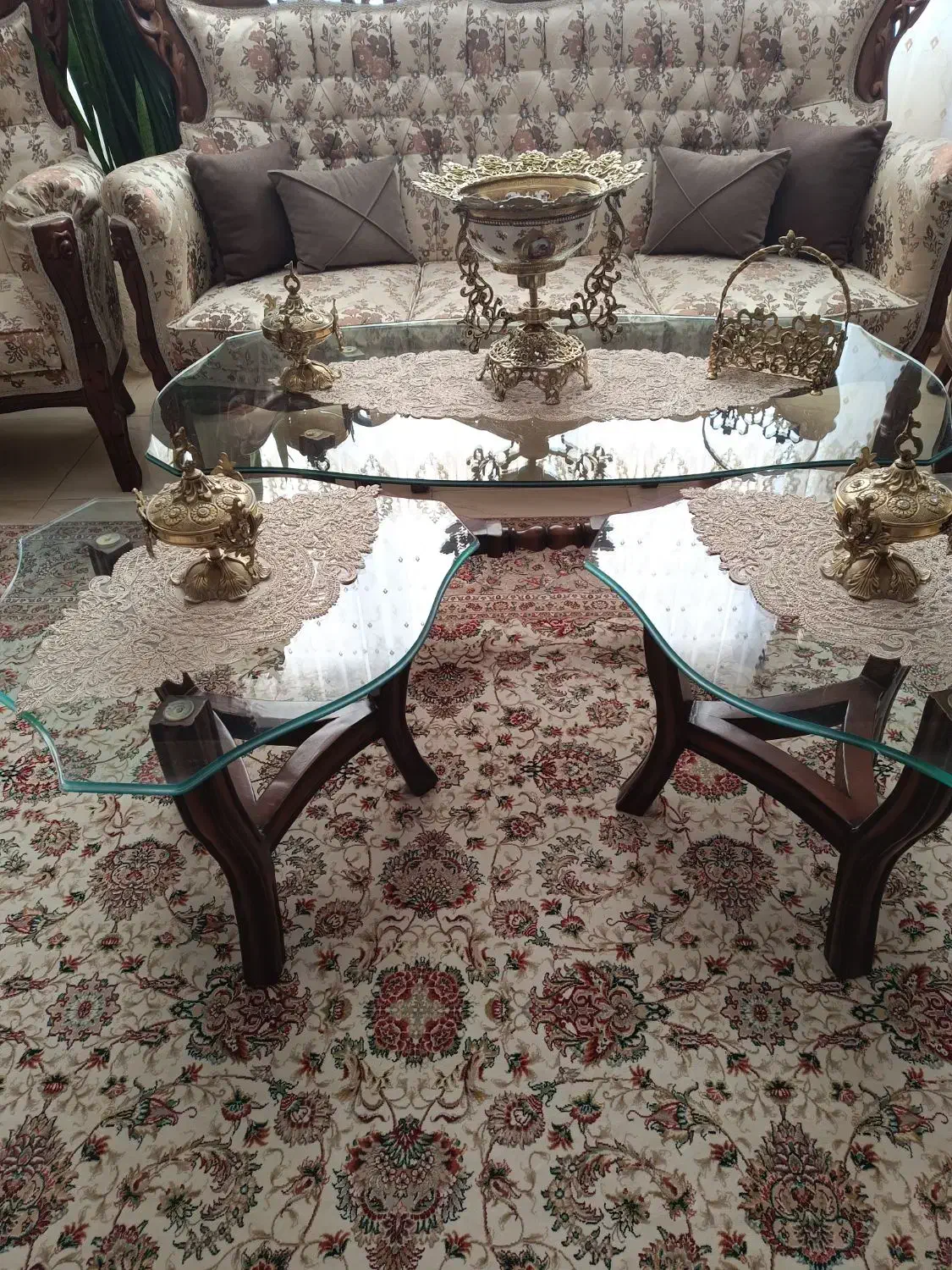 میز جلو مبلی در حدنو|مبلمان خانگی و میز عسلی|مشکیندشت, |دیوار