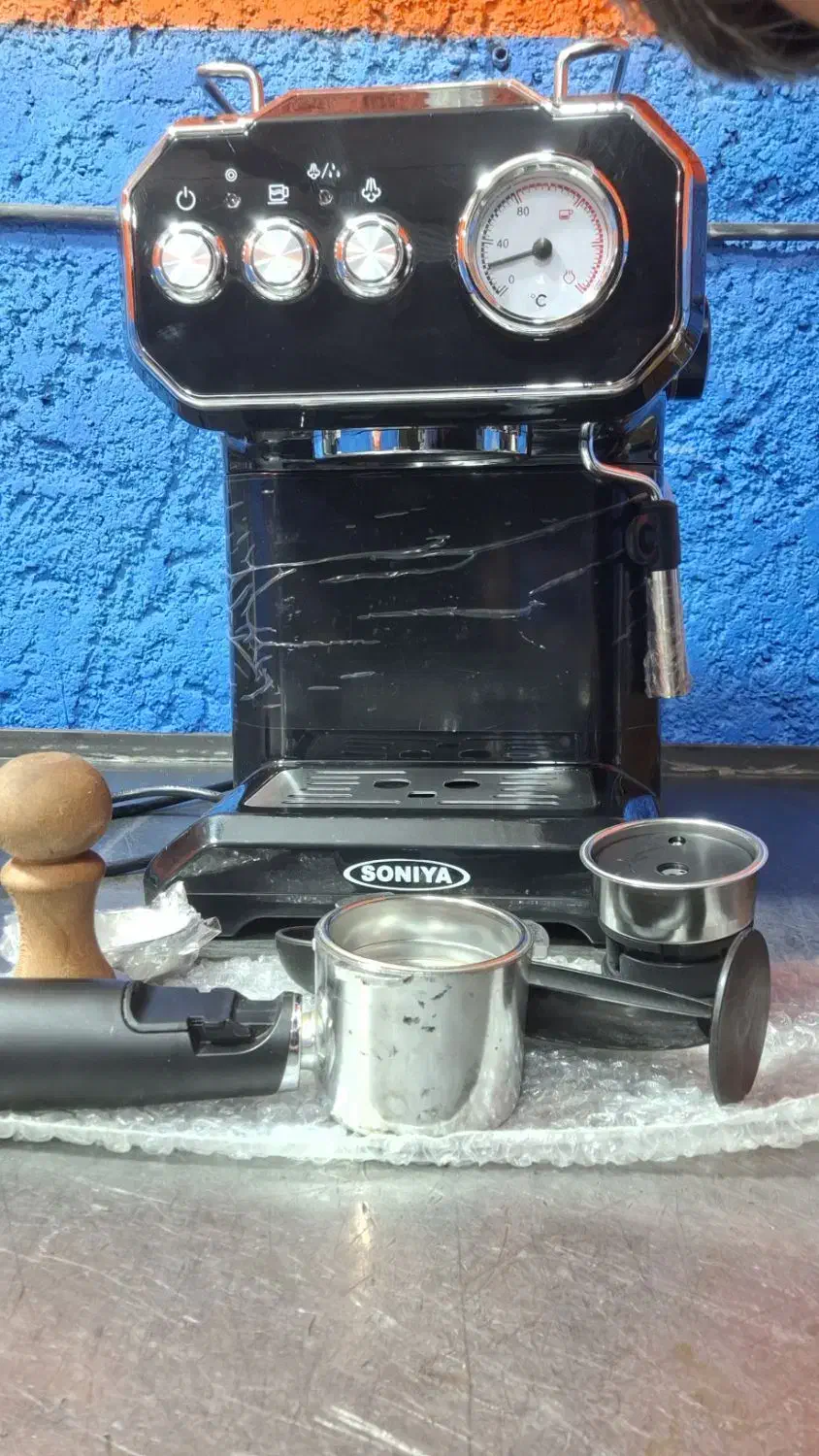 قهوه واسپرسوساز|سماور، چایساز، قهوهساز|کاشان, دروازه فین|دیوار