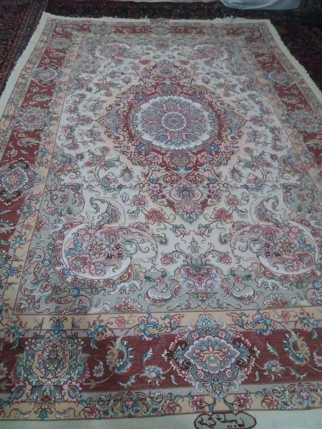 فرش|فرش|بناب, |دیوار