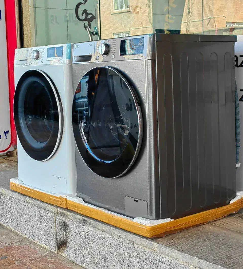 ماشین لباسشویی LG تمام لمس|ماشین لباسشویی و خشککن لباس|بانه, |دیوار