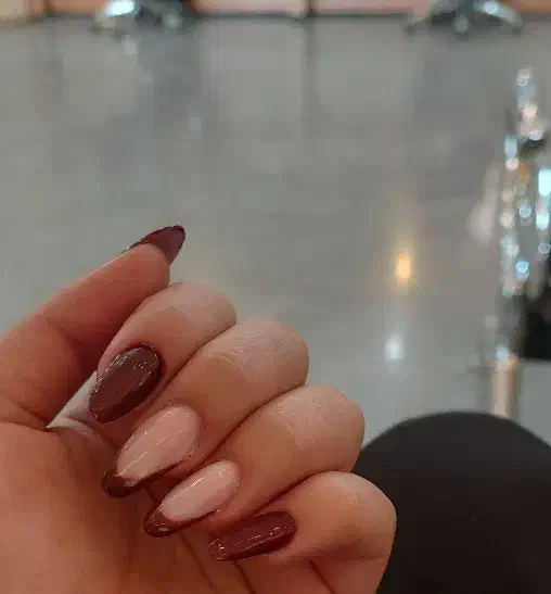 کاشت ناخن فقط 400|خدمات آرایشگری و زیبایی|خرمشهر, |دیوار