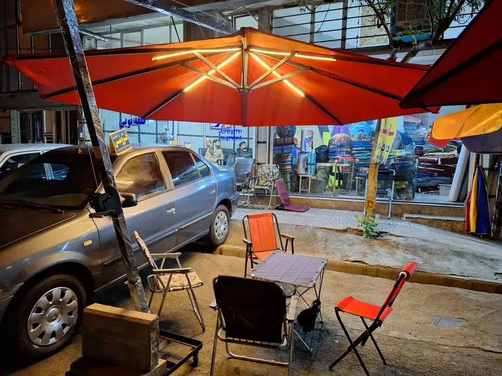 چترقطر 4 پایه کنار چادر کد268|کوهنوردی و کمپینگ|تهران, افسریه شمالی|دیوار