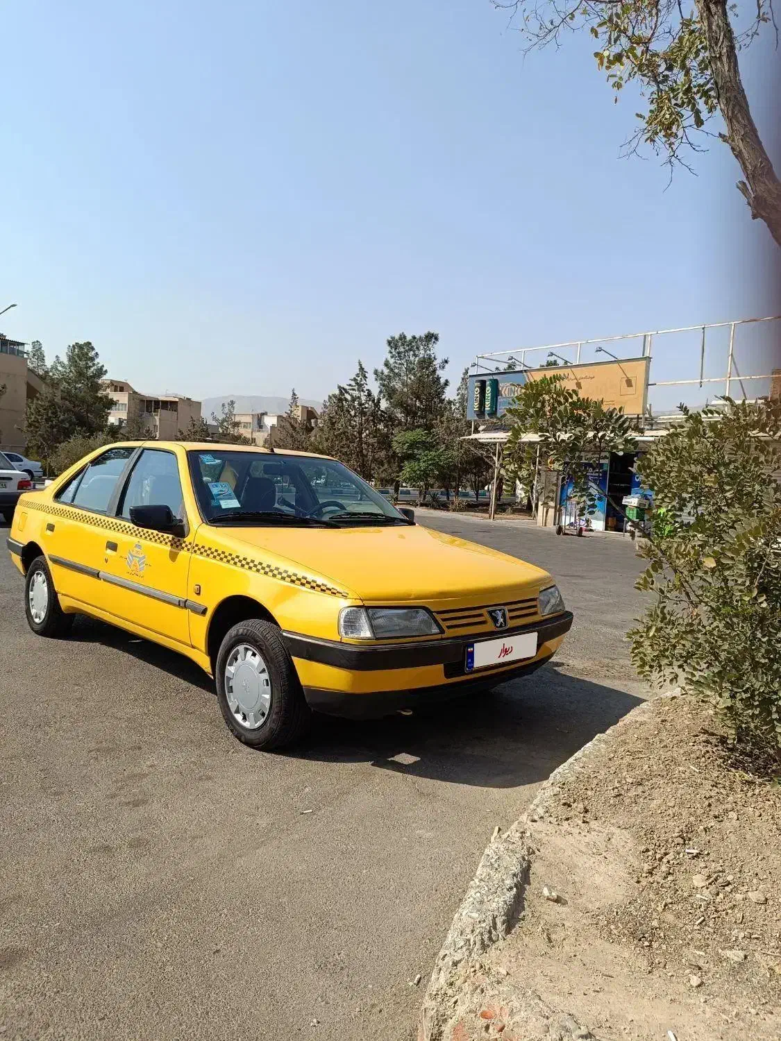 تاکسی ۴۰۵ مدل ۹۵ دوگانه و خط مترو فعال|خودرو سواری و وانت|تهران, شهرک دانشگاه|دیوار