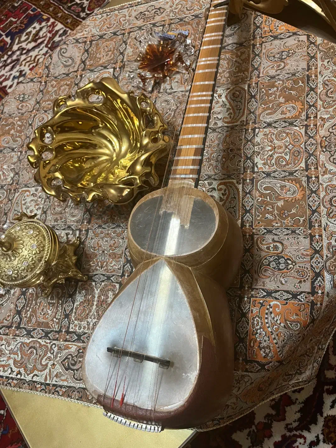 تار عظیم زاده سایز بزرگ|سازهای سنتی|تبریز, |دیوار