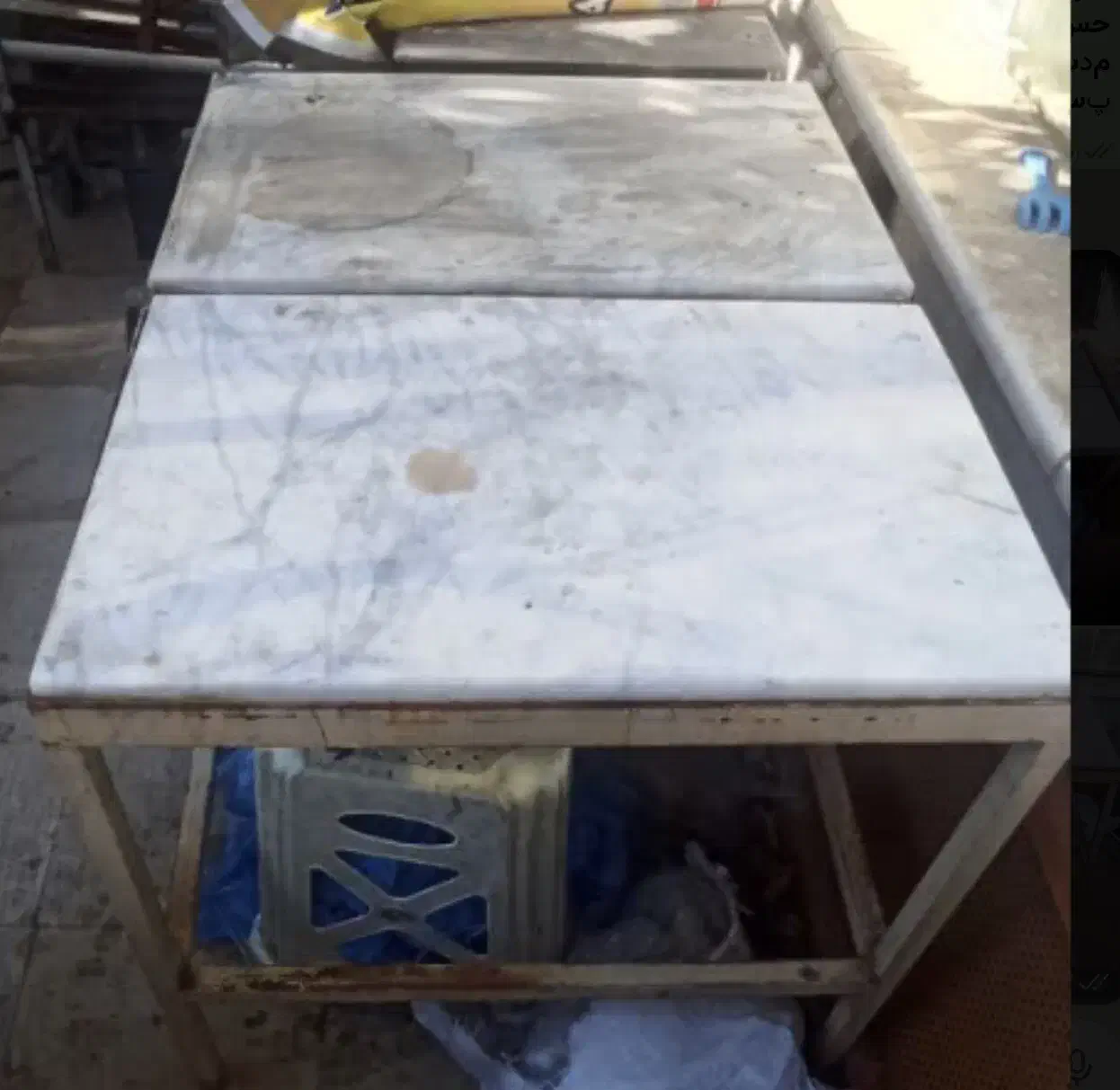 میز کار و دیگ بخار پز ذرت مکزیکی|کافیشاپ و رستوران|محمدیه-قزوین, |دیوار