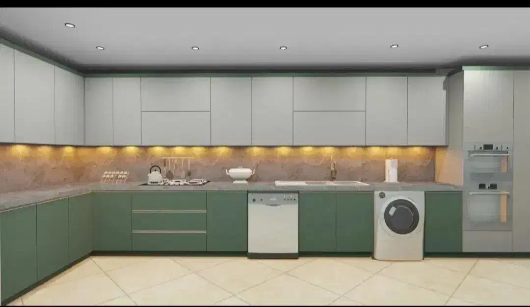 تعویض کابینت پوسیده ظرفشویی به نو ساخت نصب|خدمات پیشه و مهارت|اراک, |دیوار
