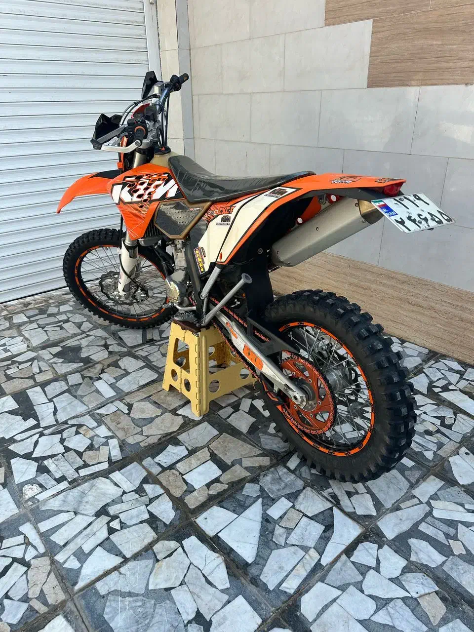 موتور کی تی ام پلاک ملی ktm excf 250|موتورسیکلت|شیراز, وحدت|دیوار