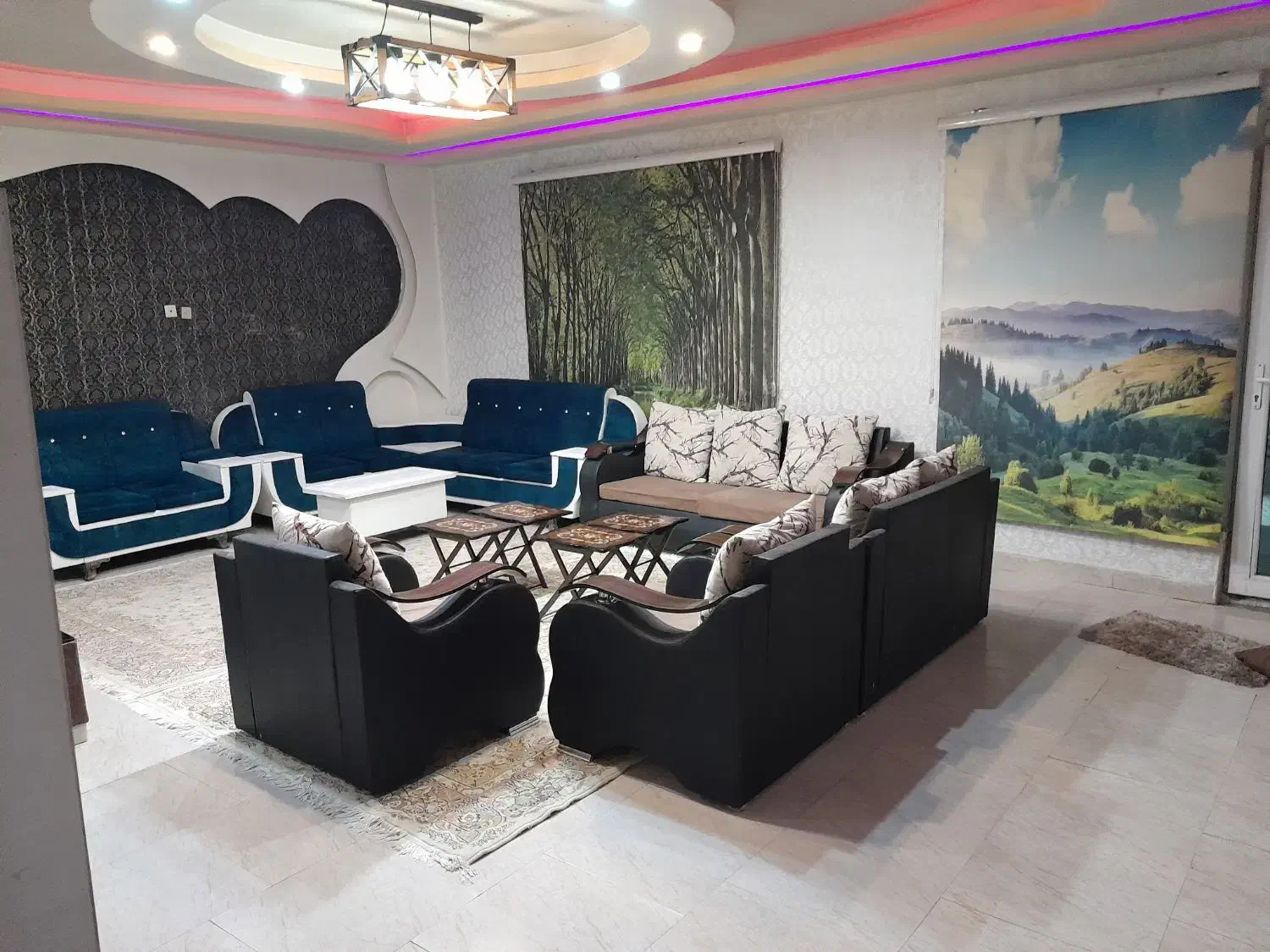 اجاره ویلا سه راه اهر تک خوابه|اجارهٔ کوتاهمدت ویلا و باغ|باسمنج, |دیوار