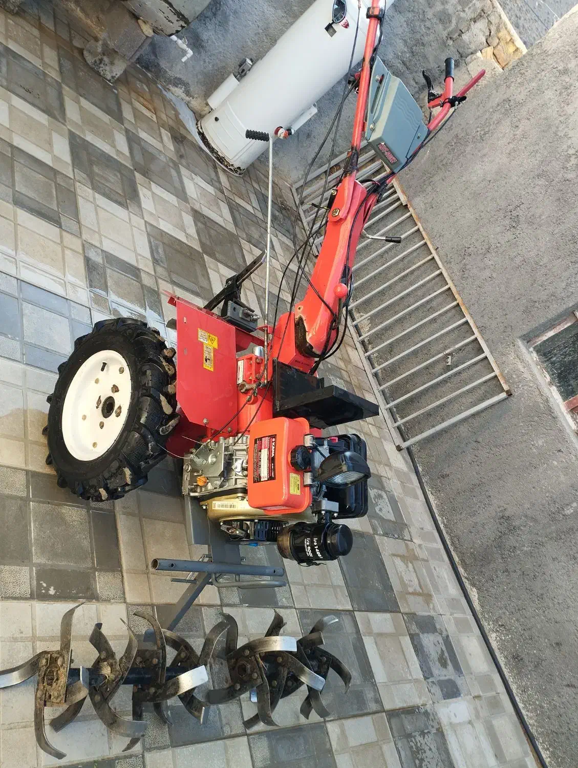 تیلر۷.۵ اسب کاما کاما اورجینال|ماشین‌آلات صنعتی|کامیاران, |دیوار