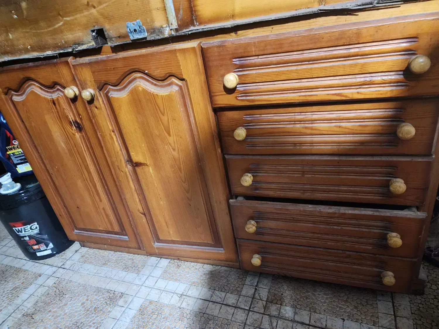 کابینت آشپزخانه ۴ متری دومتر بالا دومتر پایین|مصالح و تجهیزات ساختمان|لاهیجان, مهرگان|دیوار