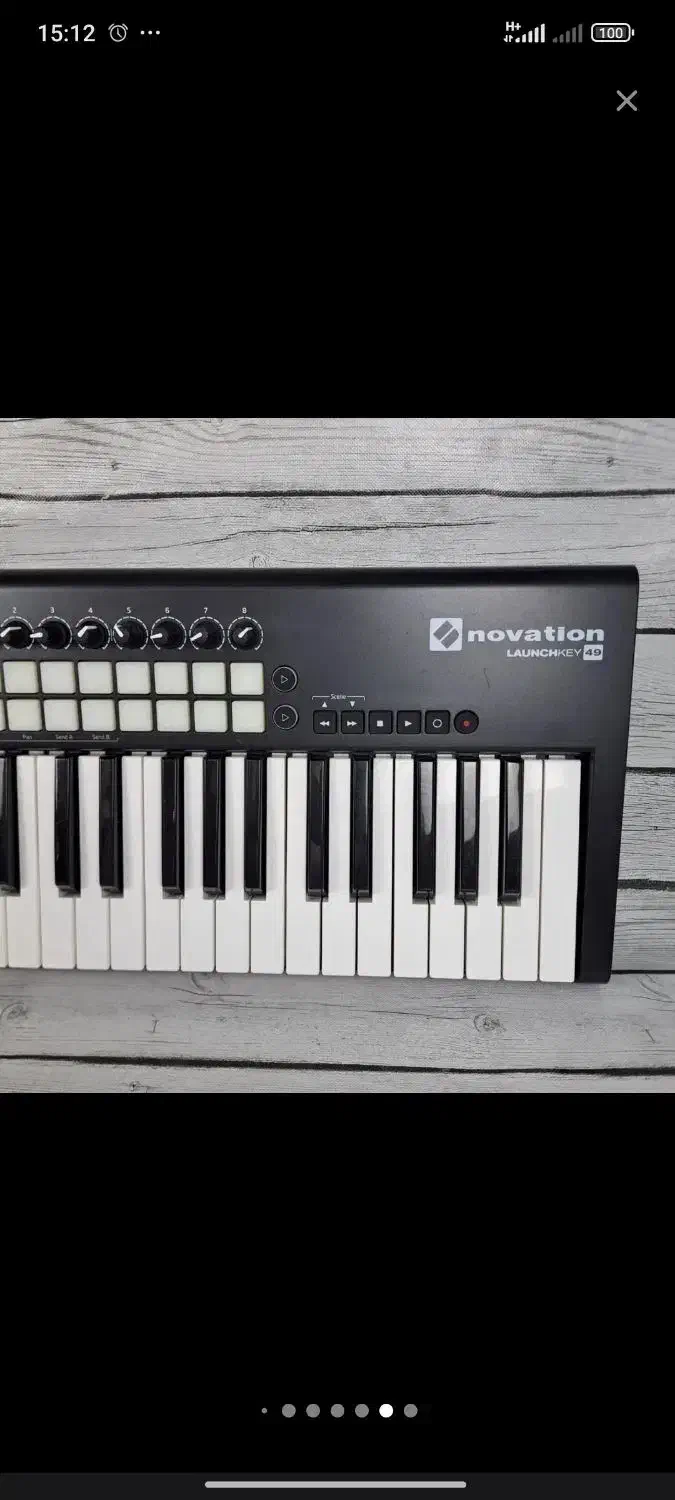 میدی کنترلر novation lunchkey49|پیانو، کیبورد، آکاردئون|میانه, |دیوار