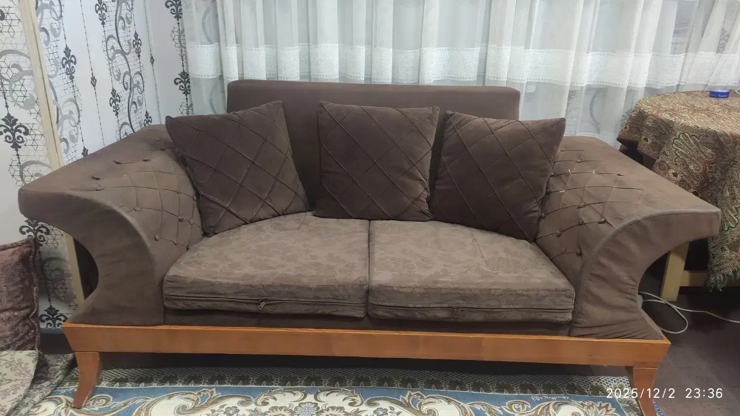 مبل نیم ست 4 نفره|مبلمان خانگی و میز عسلی|فردیس, سرحدی|دیوار