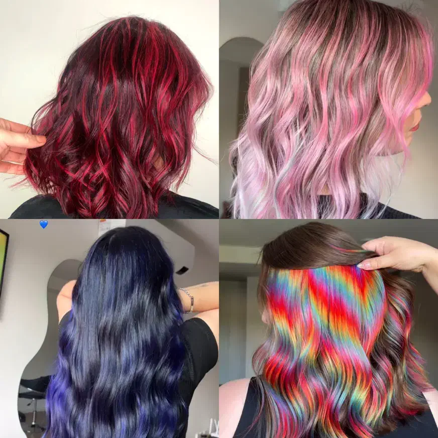 مدل رنگ مو|خدمات آرایشگری و زیبایی|رشت, گلسار|دیوار