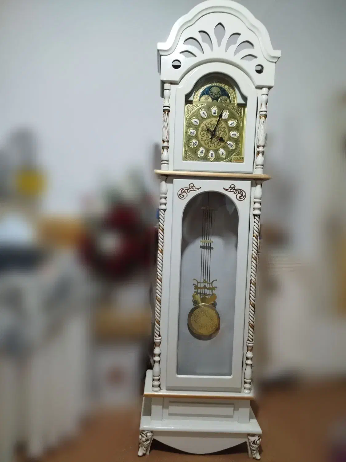 ساعت ایستاده چوبی سالم|ساعت دیواری و تزئینی|ابهر, |دیوار