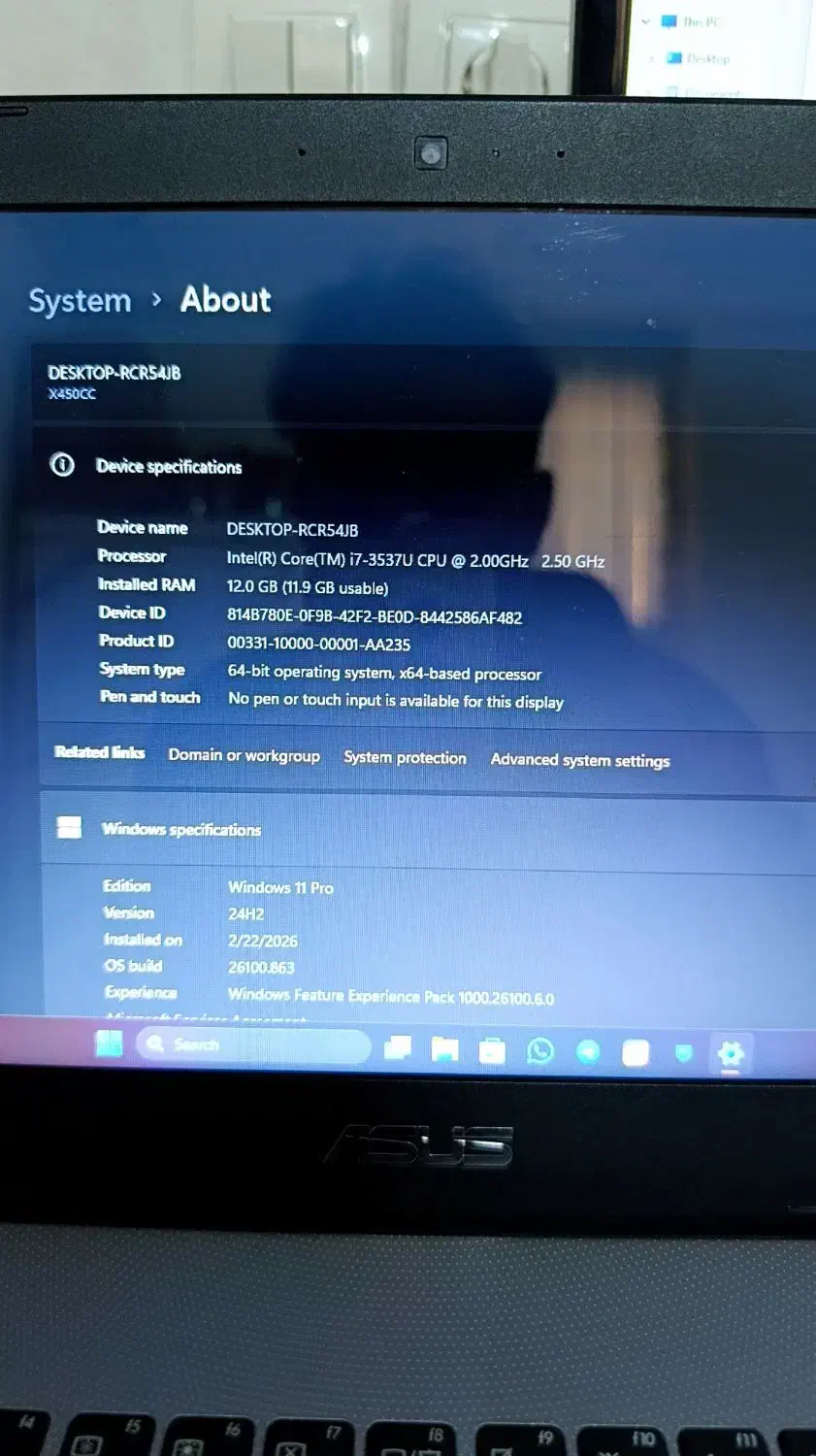 لپ تاپ ASUS|رایانه همراه|شیراز, شهرک مدرس|دیوار