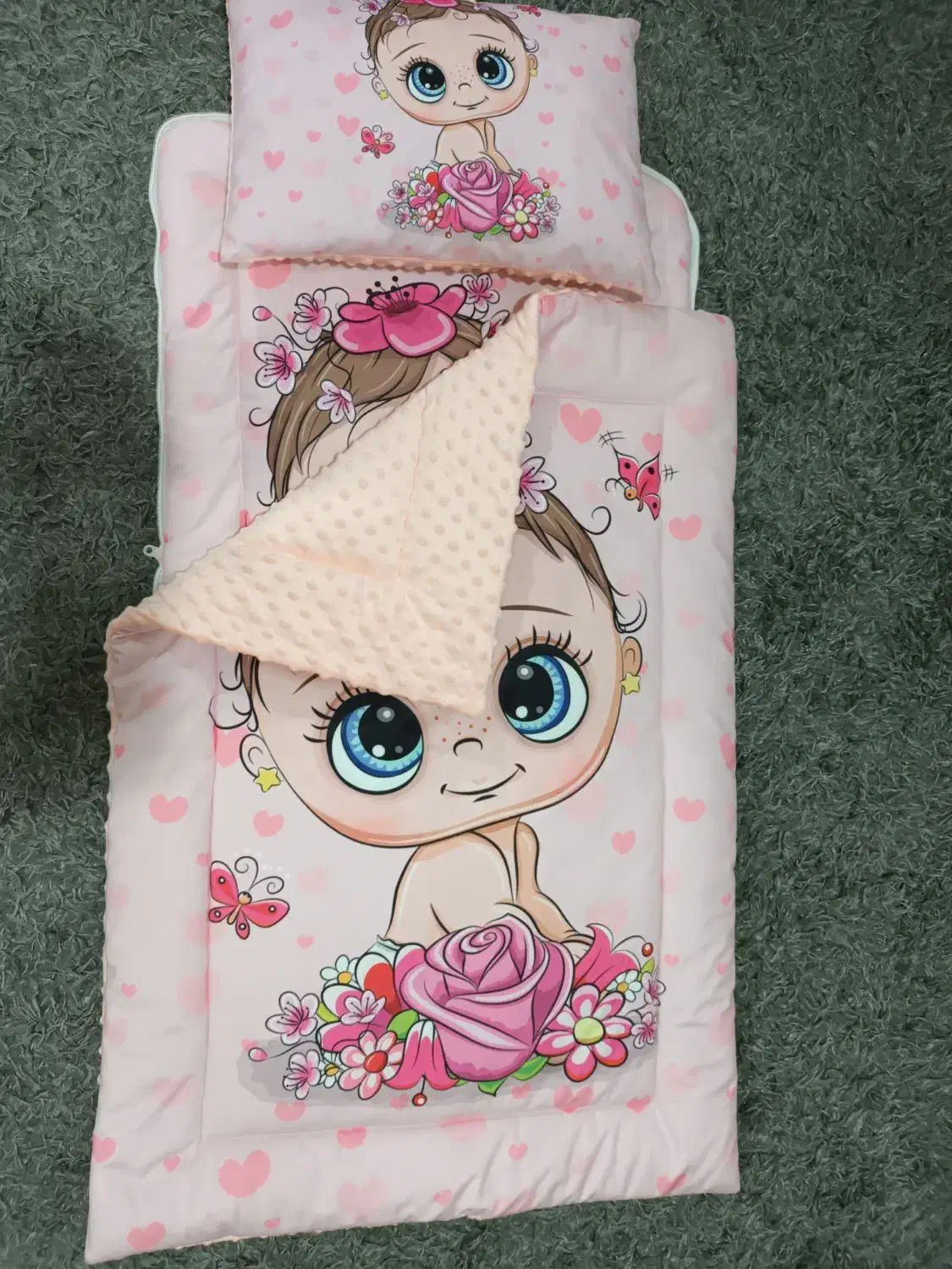 ست مسافرتی نوزاد تا ۲ سال|رختخواب، بالش، پتو|رودهن, |دیوار