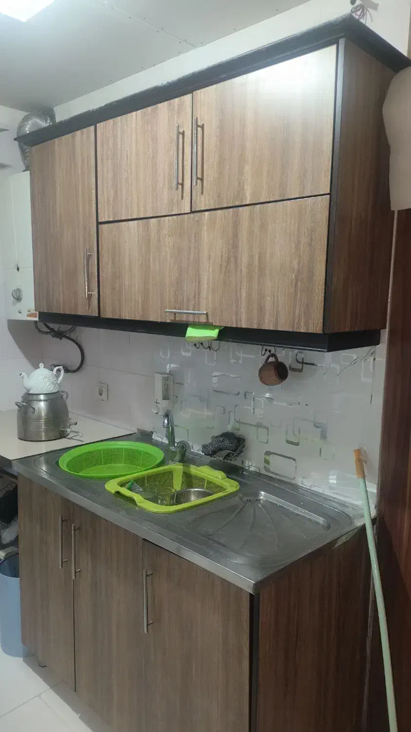 کابینت ،سینک،اجاق گاز،هود|اجاق گاز و لوازم برقی پخت‌وپز|رباط‌کریم, مسکن مهر آبشناسان|دیوار