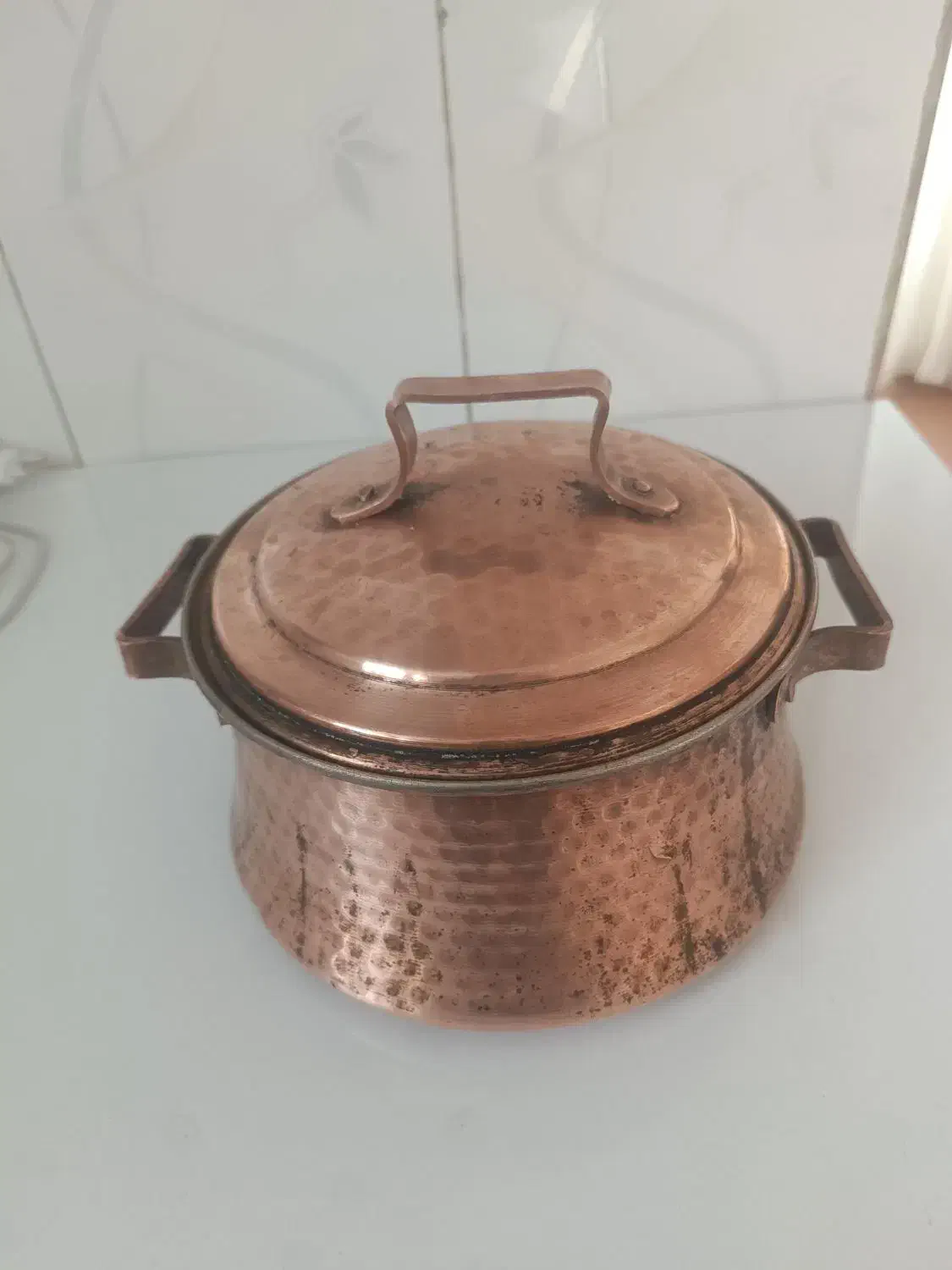 قابلمه مسی|ظروف پخت‌وپز|ایلام, |دیوار