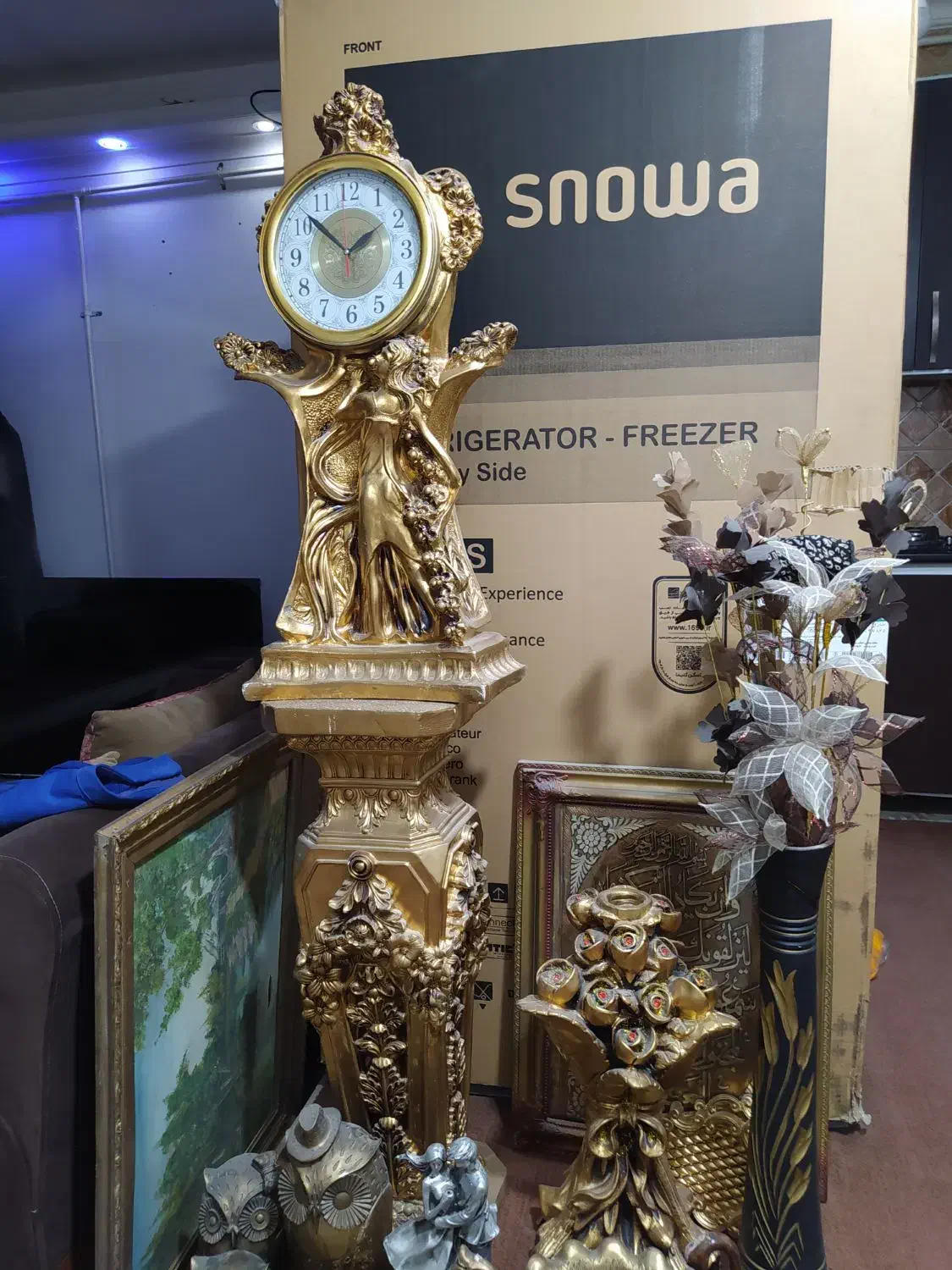 ساعت سرپاای و مجسمه|ساعت دیواری و تزئینی|شوشتر, |دیوار