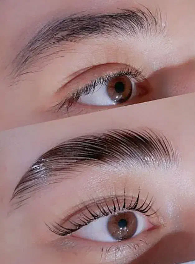 لیف و لمینت ابرو ومژه|خدمات آرایشگری و زیبایی|اشتهارد, |دیوار