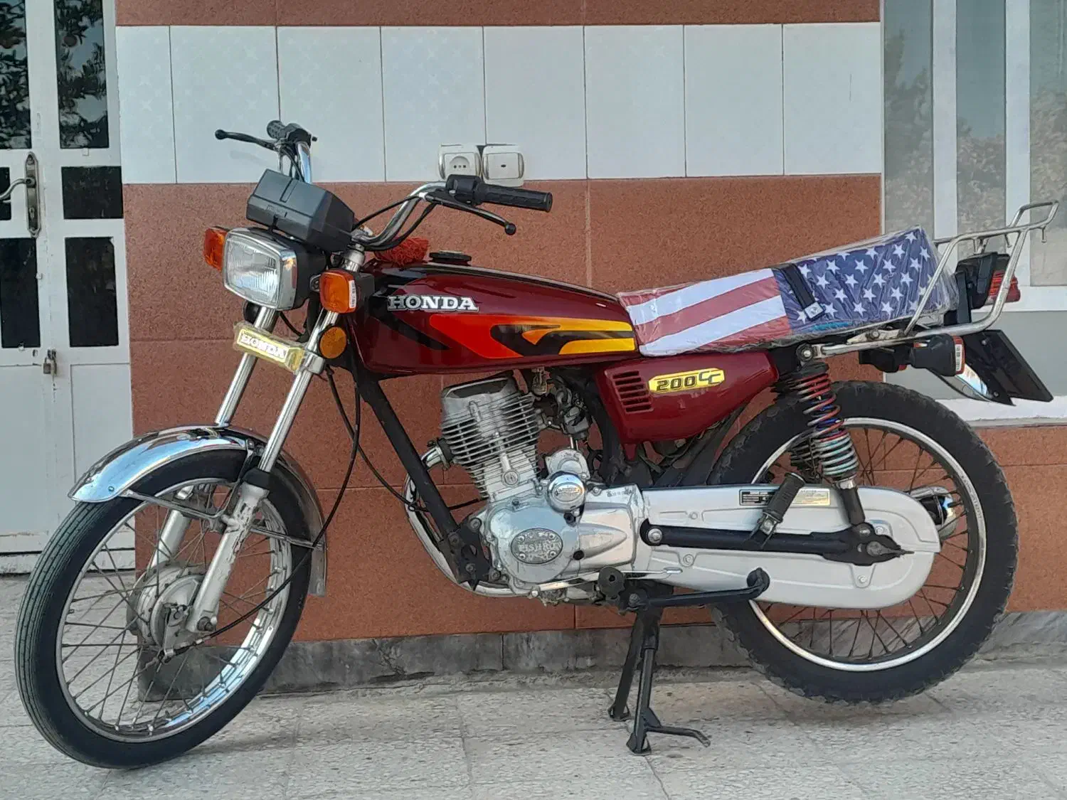 موتور200مزایده مدل95مارک پیشرو درحد خشک|موتورسیکلت|مرودشت, بیست متری بیمارستان|دیوار