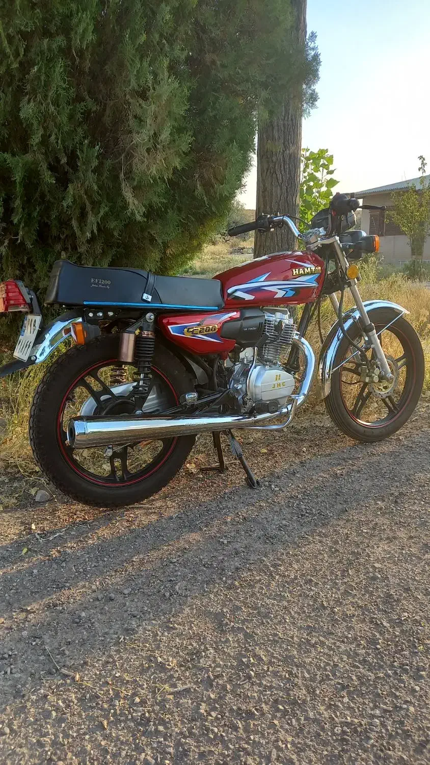 همتاز۲۰۰ خشک|موتورسیکلت|سراب, |دیوار