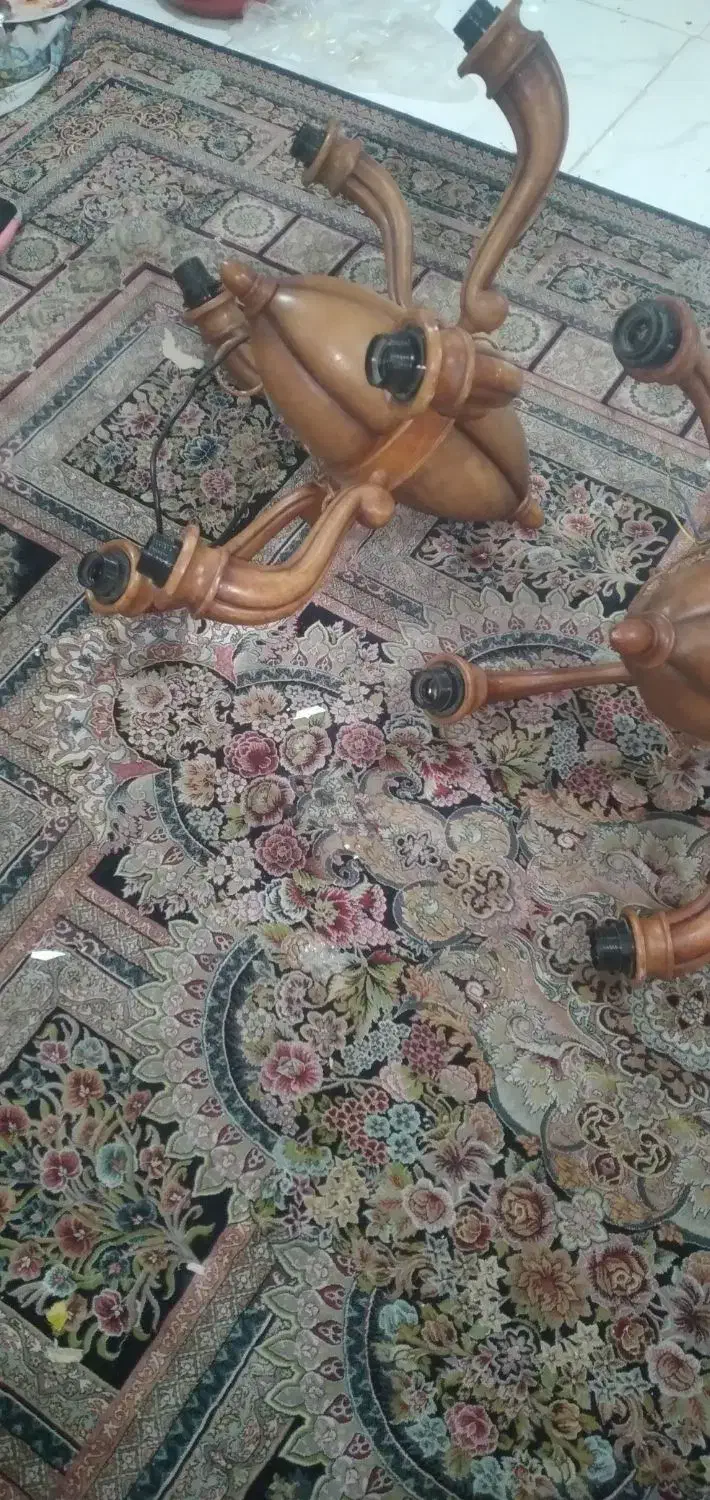 لوسترچراغ|لوستر و چراغ آویز|اهواز, کوی جواهری|دیوار