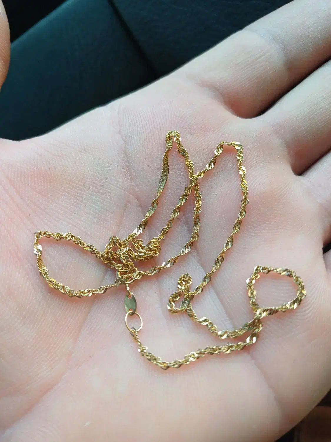 زنجیر طلای اجرت پایین نو|جواهرات|سنقر, |دیوار