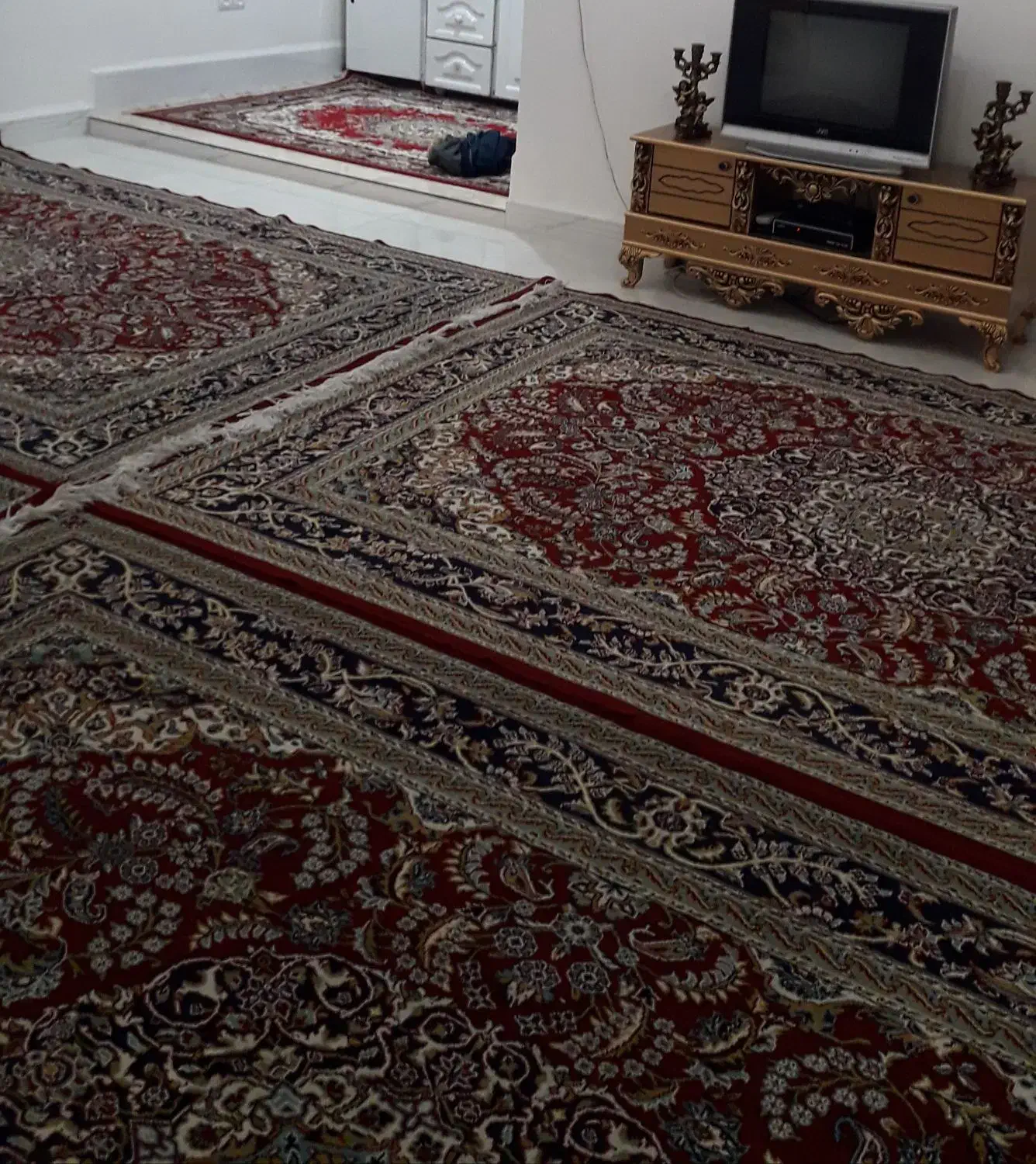 فرش ماشینی شش متری|فرش|اهر, |دیوار