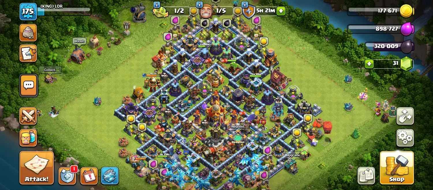 اکانت کلش گاد|کنسول، بازی ویدئویی و آنلاین|رباطکریم, رباطکریم|دیوار