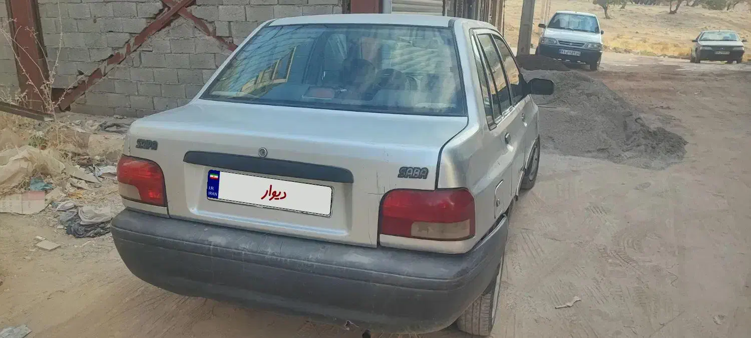 پراید مدل 86 دوگانه کارخانه شرایطی|خودرو سواری و وانت|جوانرود, |دیوار