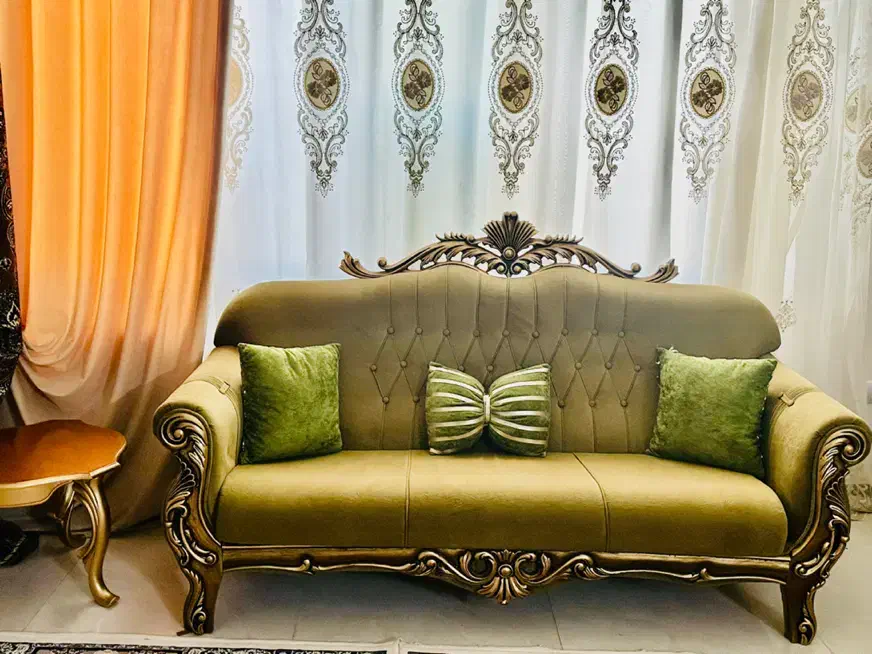پرده شیک در حد نو|پرده، رانر، رومیزی|شیروان (خراسان), |دیوار