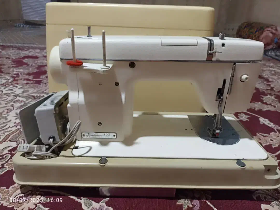 چرخ خیاطی زگ زگ جانما 802|چرخ خیاطی و ریسندگی|سراوان, |دیوار