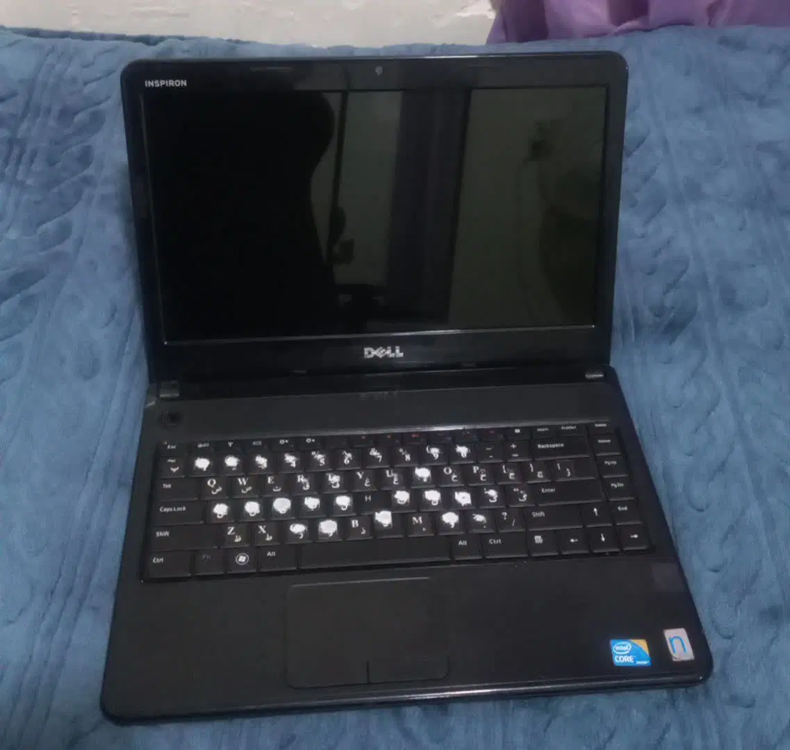 لپ تاپ استوک Dell مشکی بدون هارد|رایانه همراه|قم, زنبیل آباد|دیوار