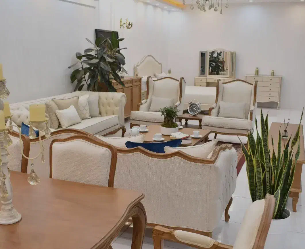 مبل مدرن و کلاسیک مدل فرانسوی|مبلمان خانگی و میز عسلی|باسمنج, |دیوار