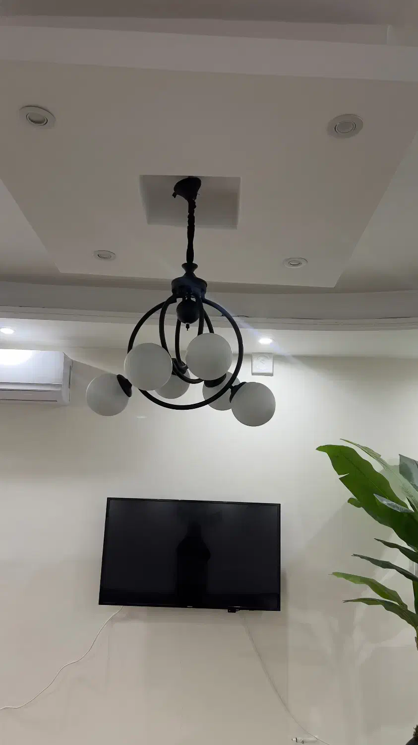 لوستر|لوستر و چراغ آویز|کرج, دهقان ویلا|دیوار