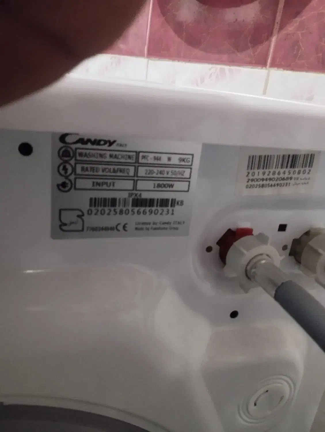 لباسشویی کندی دحدصفر یکی دوماه کارکرده|ماشین لباسشویی و خشککن لباس|گرگان, |دیوار