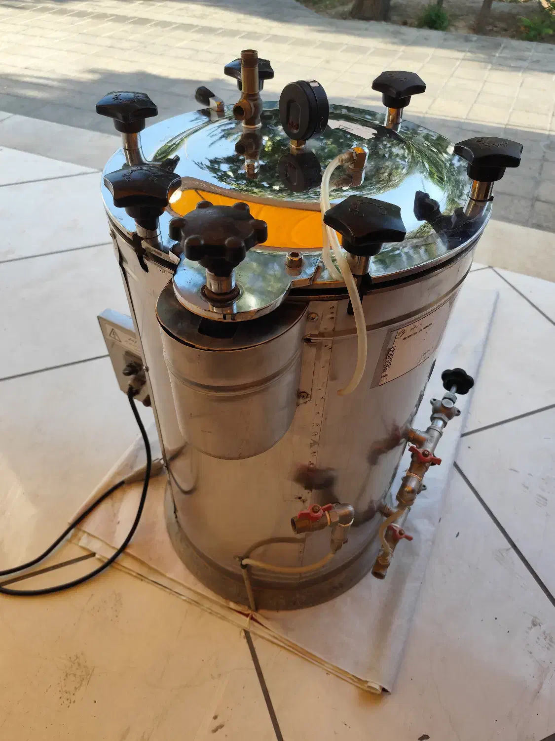 اتوکلاو 25 لیتری آزمایشگاهی سطلی|پزشکی|شیراز, شهرک مفتح|دیوار