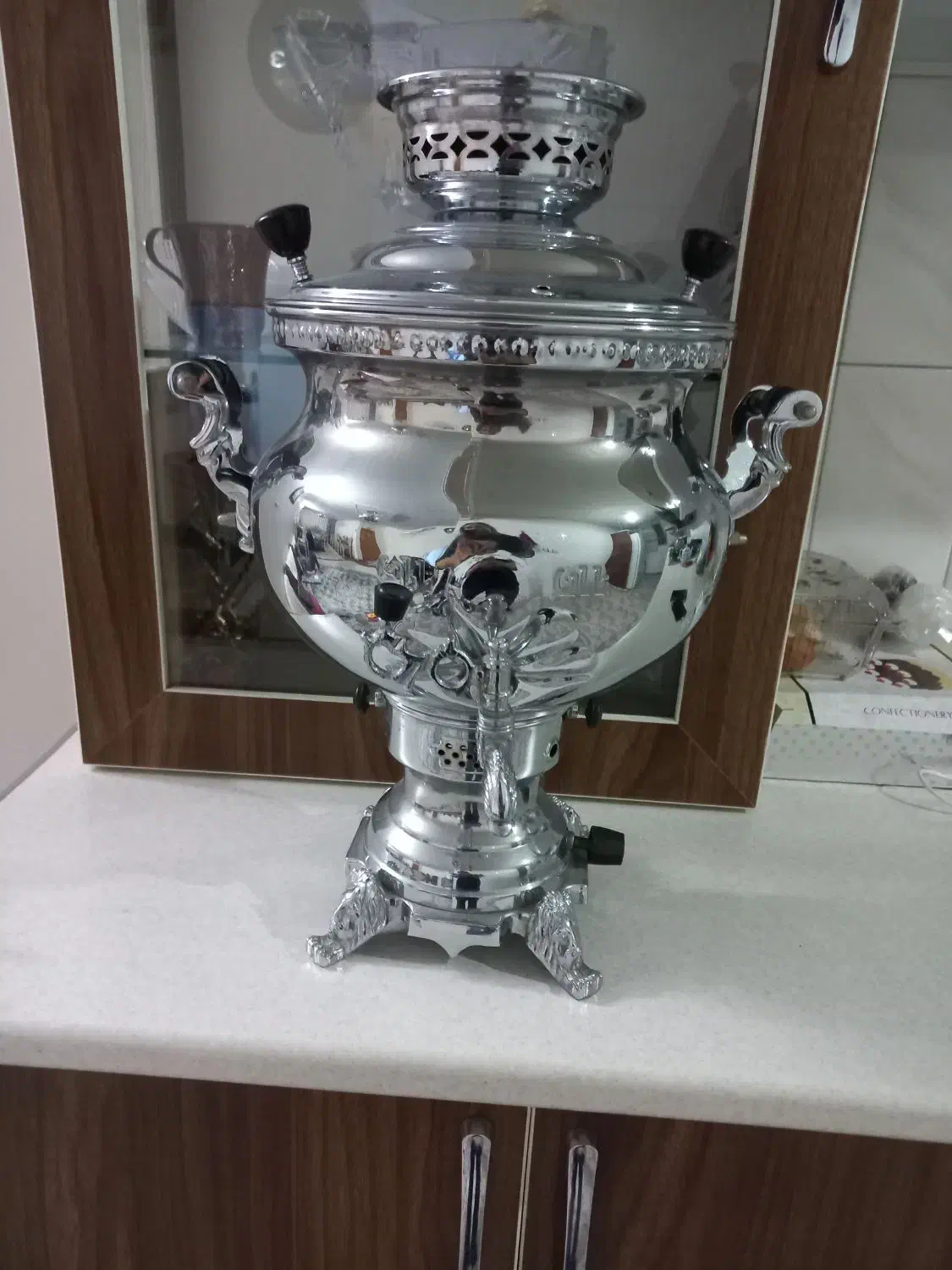 سماور گازی ۱۰ لیتری تابان|سماور، چایساز، قهوهساز|اسلامشهر, شهرک سعیدیه|دیوار