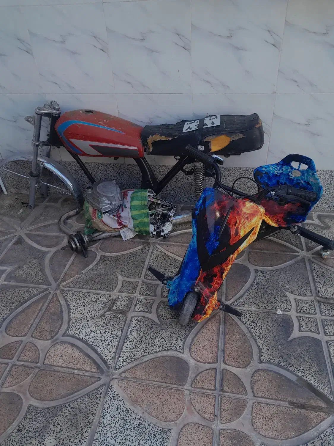 موتور مزایده ای|موتورسیکلت|زرین دشت (فارس), |دیوار