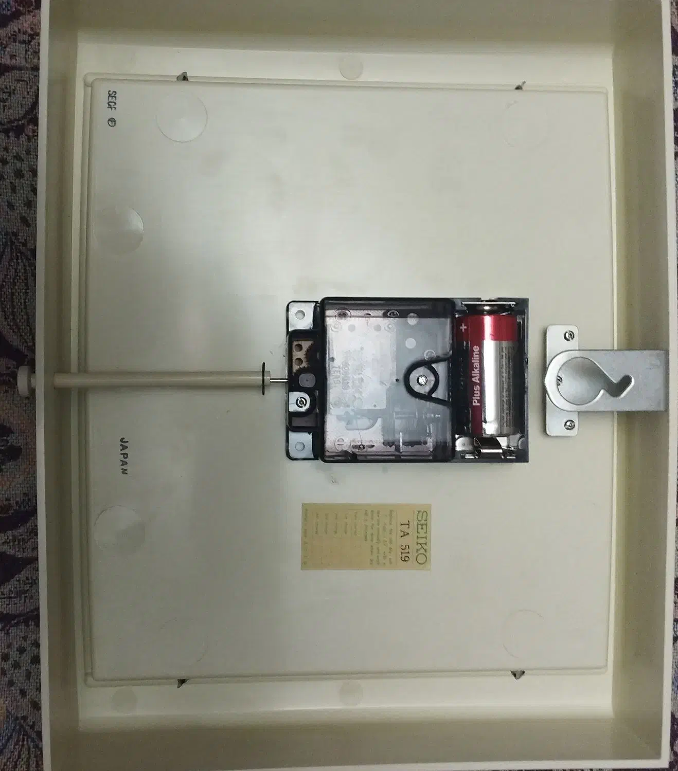 ساعت دیواری سیکو ترازیستوری اصل ژاپن مدل TA 519|ساعت دیواری و تزئینی|شاهین‌شهر, عطار|دیوار