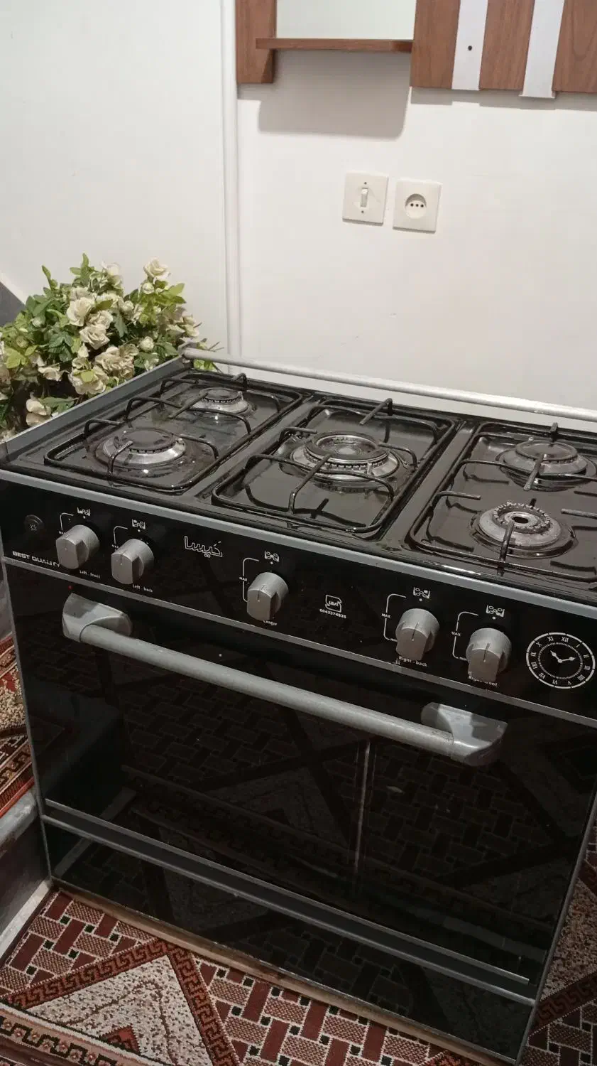 اجاق گاز طرح فر در حد نو|اجاق گاز و لوازم برقی پخت‌وپز|کرمانشاه, |دیوار