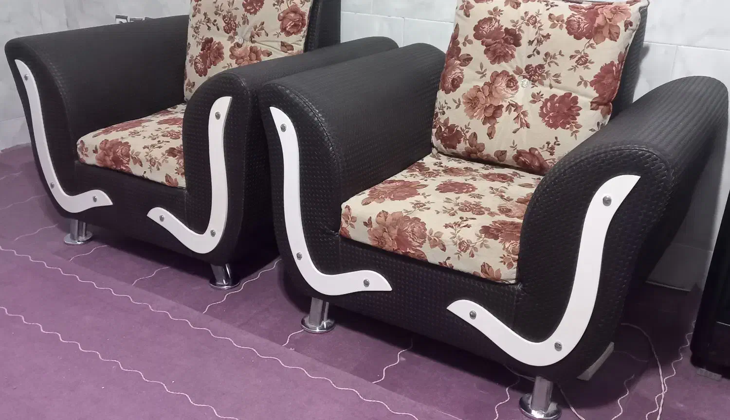 مبل هفت نفره شیک و تمیز|مبلمان خانگی و میز عسلی|نیشابور, شهرک رسولی|دیوار