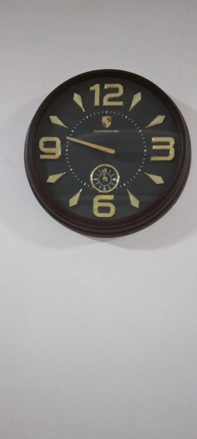 ساعت دیواری قهوه‌ای|ساعت دیواری و تزئینی|کوهدشت, |دیوار