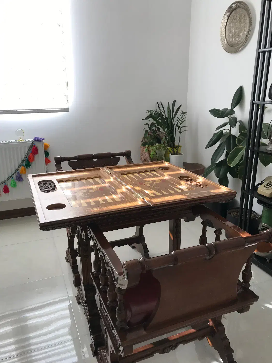 میز تخته و شطرنج سلطنتی|کلکسیون و سرگرمی|اراک, |دیوار