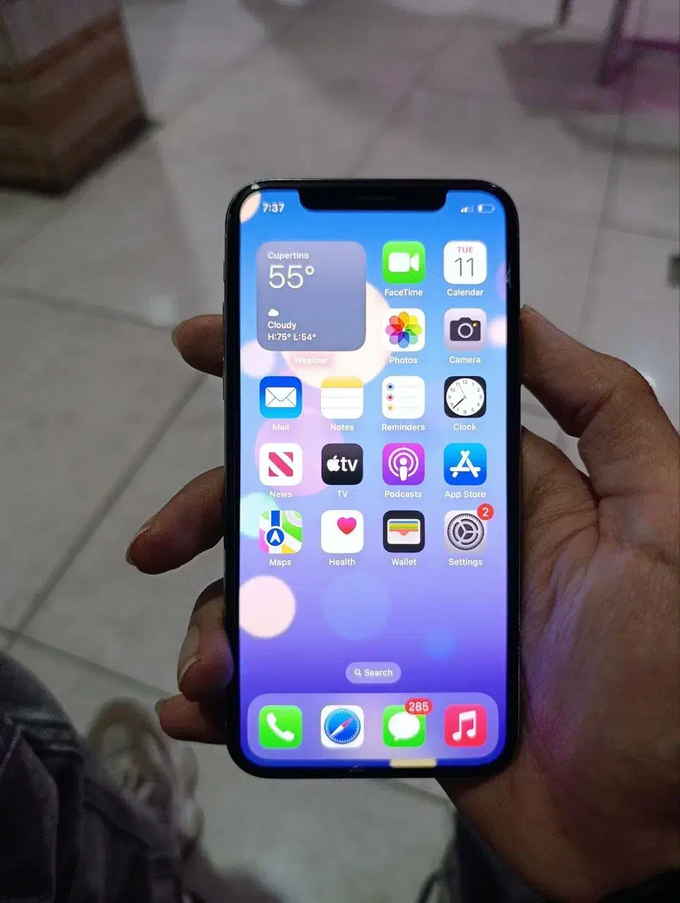 گوشی آیفون x تمیز|موبایل|ارومیه, |دیوار