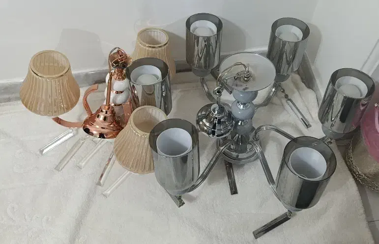 لوستر|لوستر و چراغ آویز|کرج, باغستان|دیوار